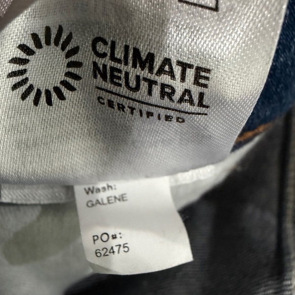 Reformation Ezra Stretch High Rise Straight Jeans in Galene Wash Size 27 - Picture 10 of 11